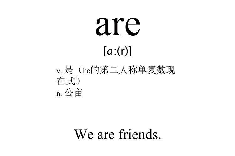 are