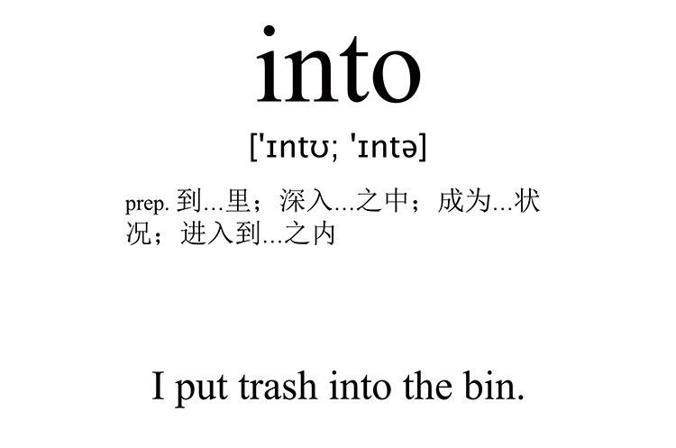 into