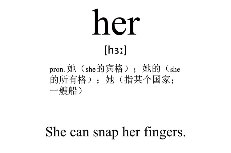 her