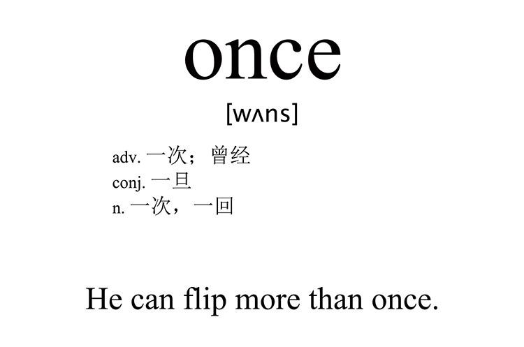 once