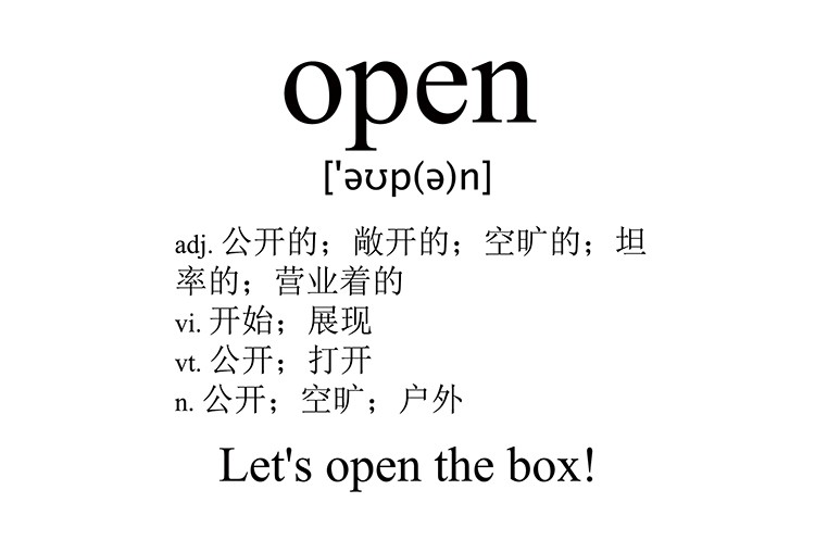 open