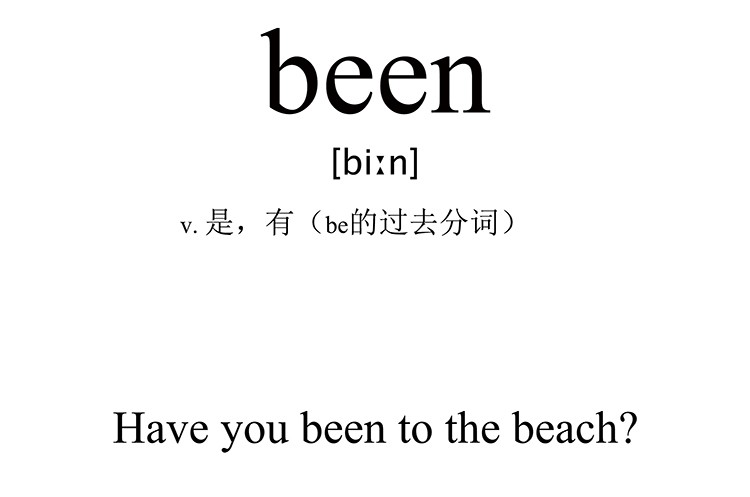 been