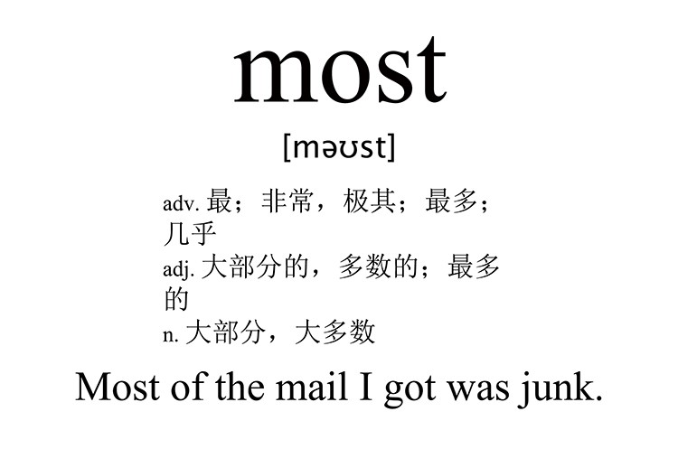most