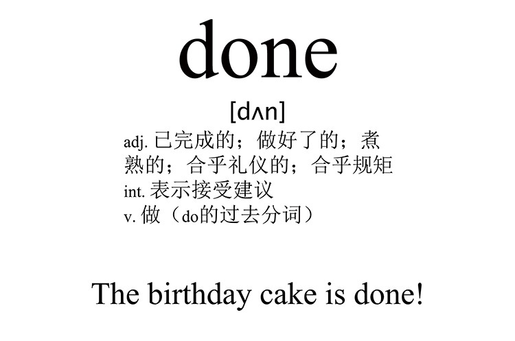 done