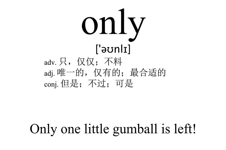 only
