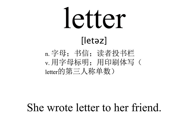 letter