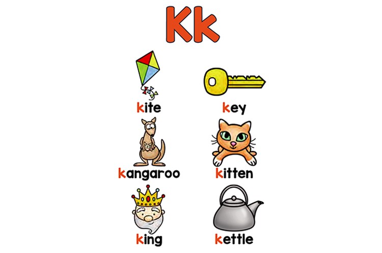 k